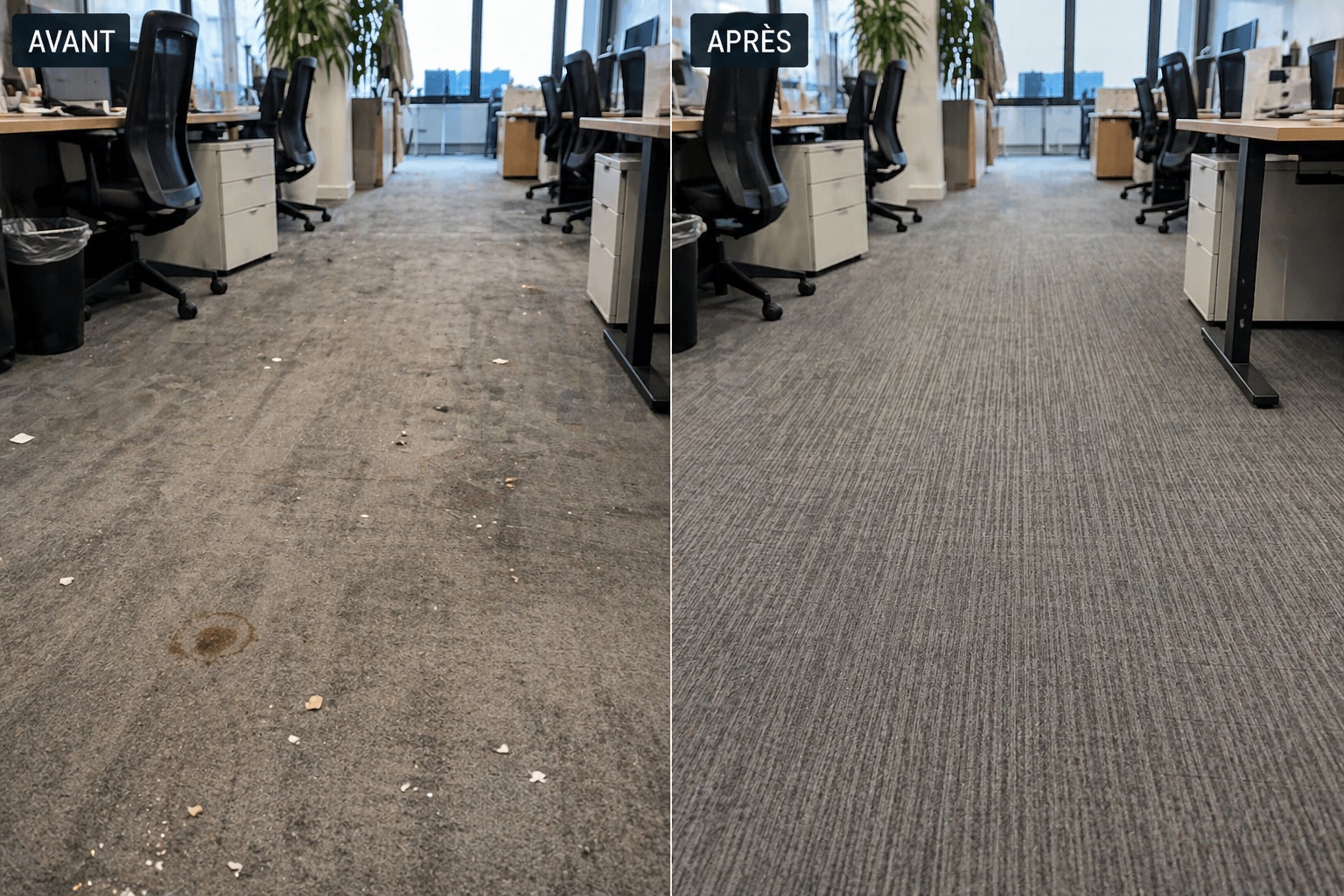 Moquette nettoyage professionnel